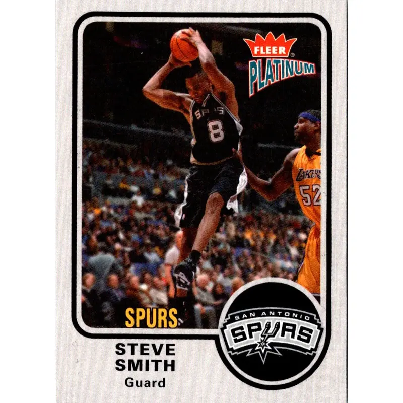 2002 Fleer Platinum Steve Smith #18