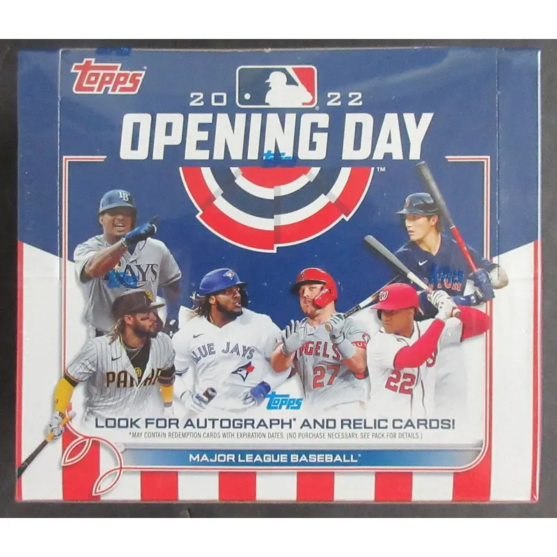 2022 Topps Opening Day Baseball Box (Hobby) (36/7)