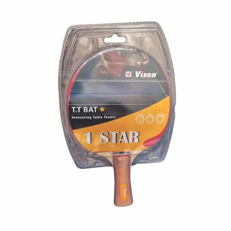 1 STAR TABLE TENNIS BAT VIXEN | KIBI SPORTS