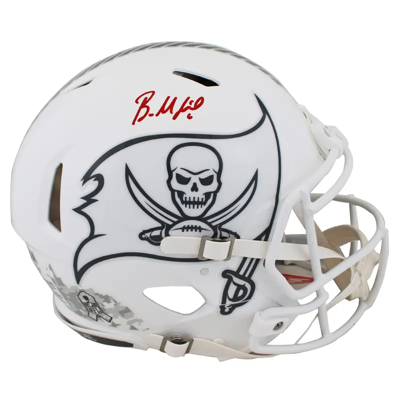 Buccaneers Baker Mayfield Signed STS III Full Size Speed Proline Helmet BAS Wit