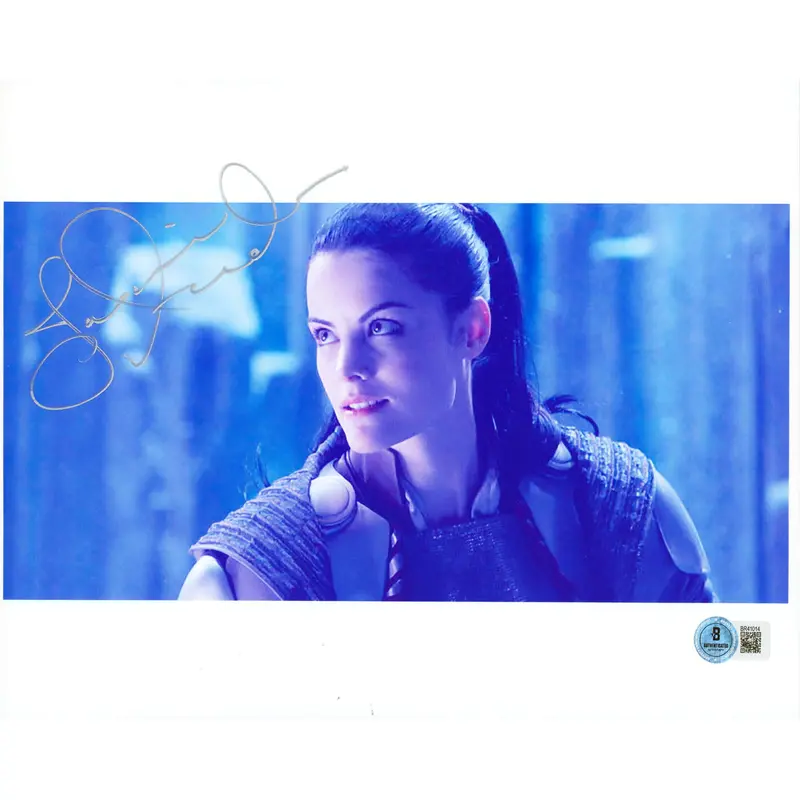 Jaimie Alexander Thor Authentic Signed 8.5x11 Horizontal Photo BAS #BR41014