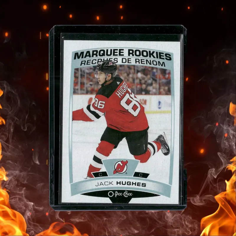 2019-20 Upper Deck Jack Hughes O-Pee-Chee Rookie #611