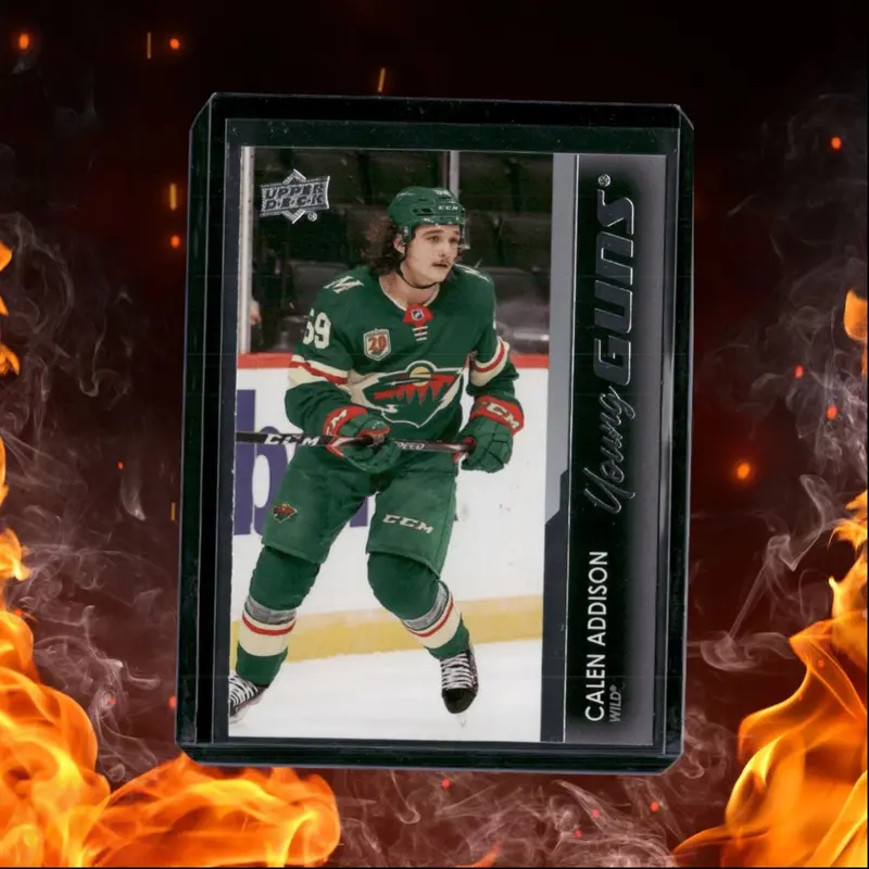 2021-22 Upper Deck Calen Addison Young Guns (G) Rookie #227