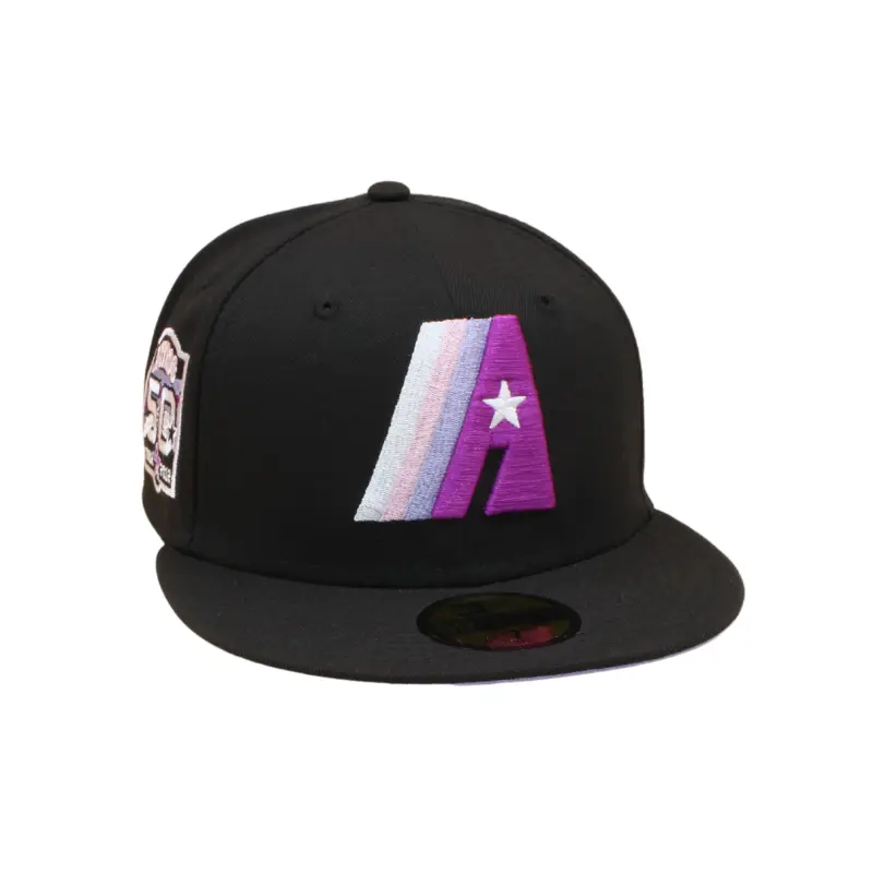 Houston Astros Cooperstown 59Fifty Fitted 50 Years Anniversary - Black/Lavendel