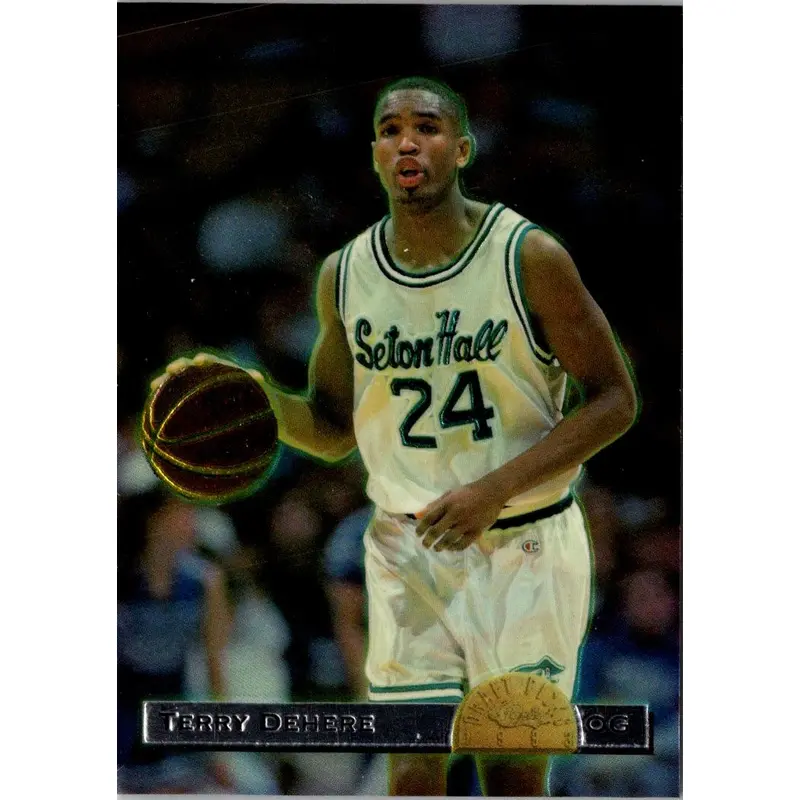 1993 Classic Draft Picks Chromium Stars Terry Dehere #DS22