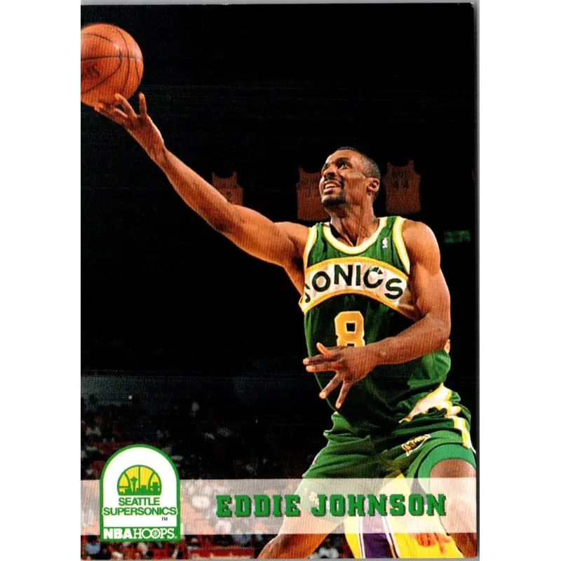 1993 Hoops Eddie Johnson #206