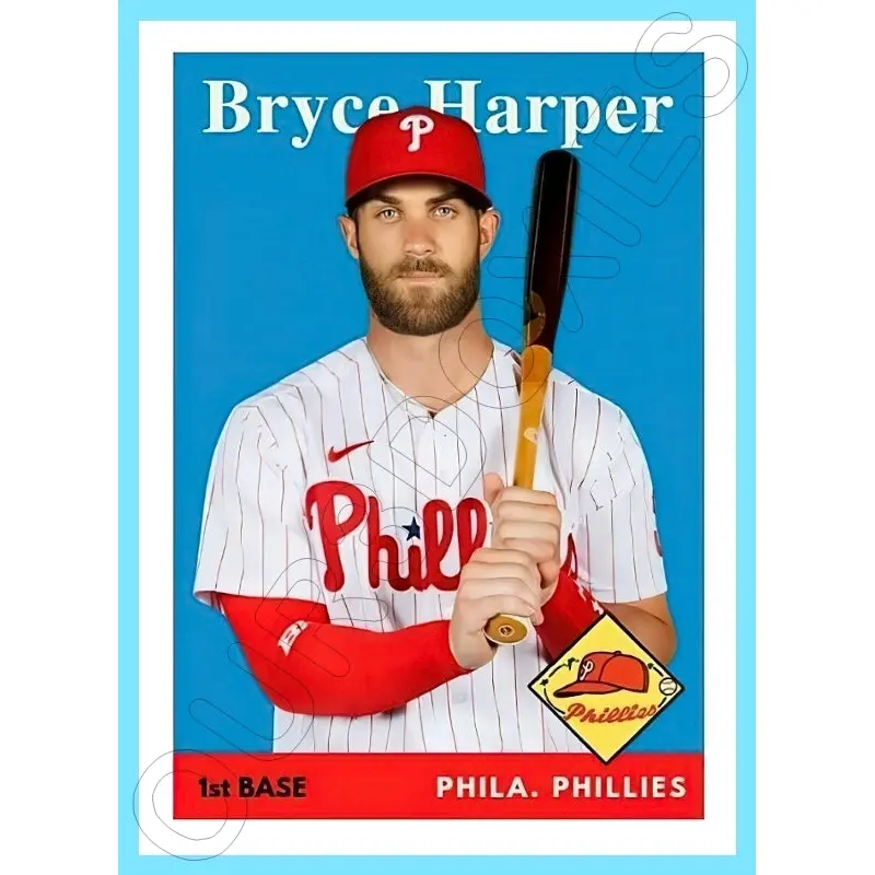 Bryce Harper 1958 Topps Custom Card - 4122