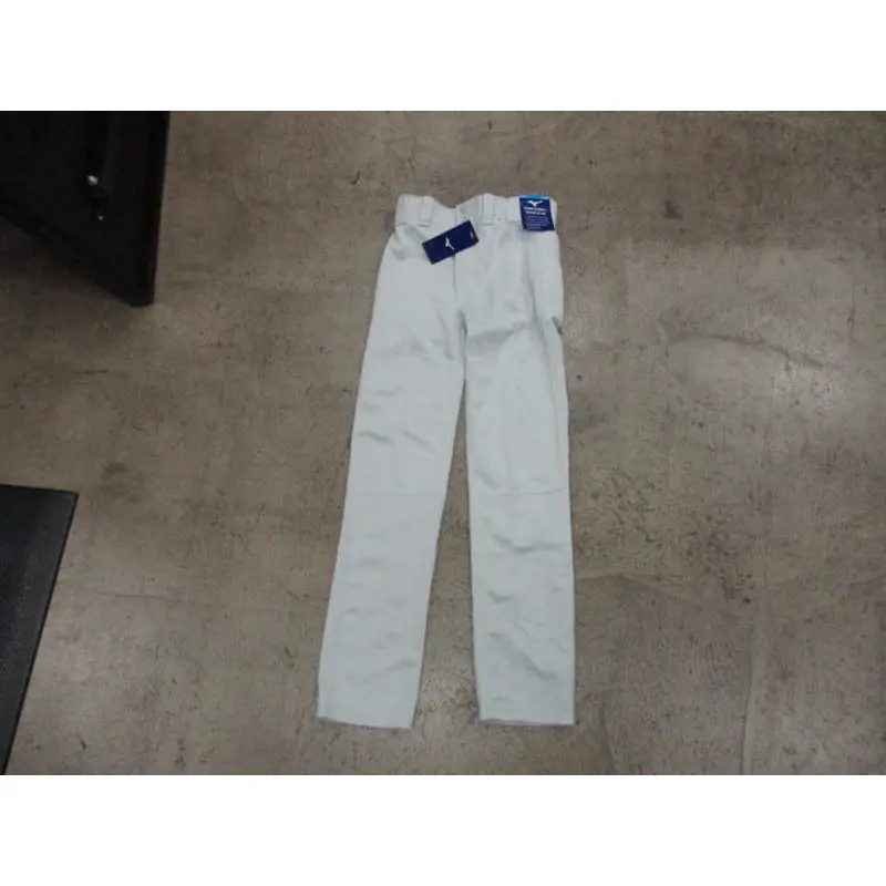 Mizuno Grey Open Bottom Baseball Pants Youth Large - NWT