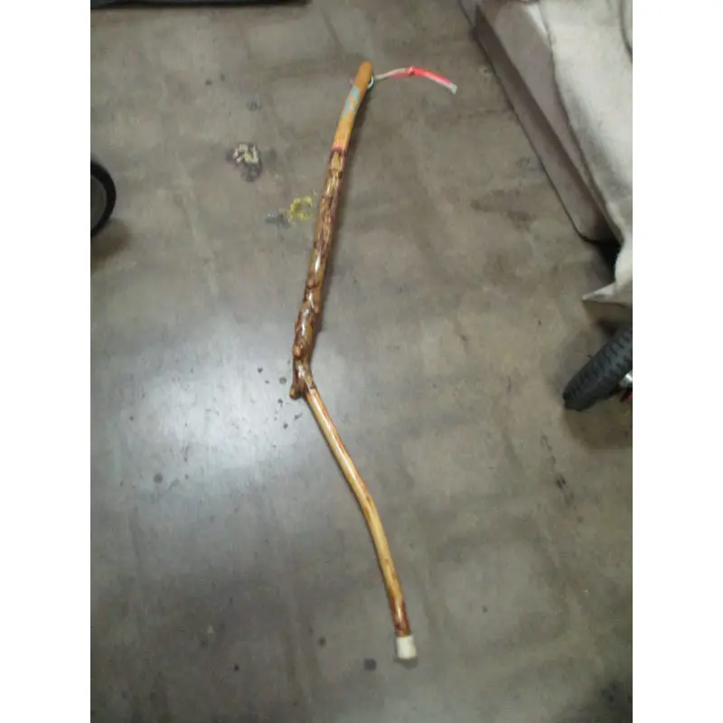 Used Wood Man-Made Trekking Pole