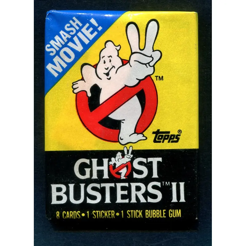 1989 Topps Ghostbusters II Unopened Wax Pack