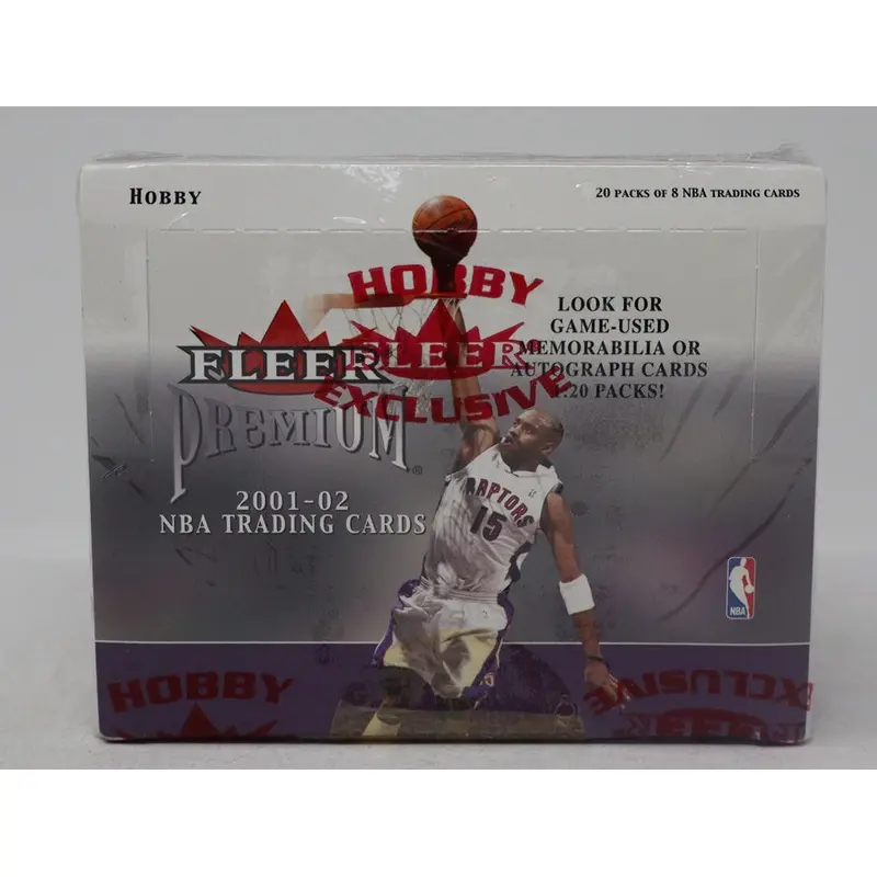 2001/02 Fleer Premium Basketball Box (Hobby) (20/8)