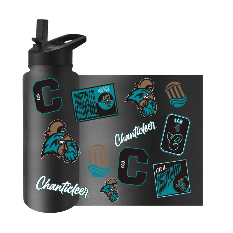 Coastal Carolina 34oz Dreamweave Quencher Bottle