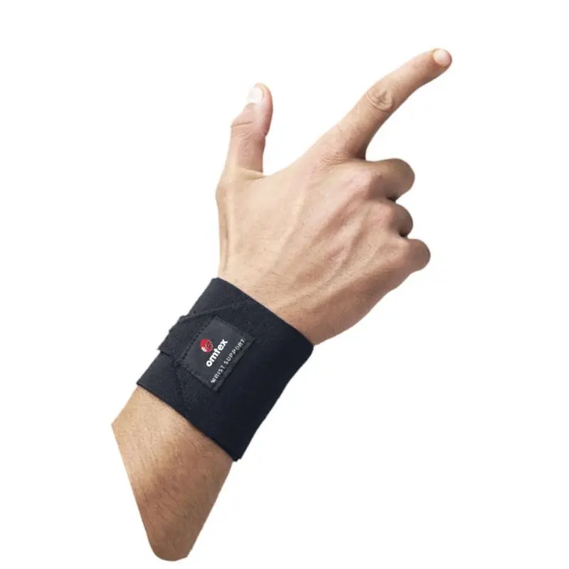 Omtex Wrist Support With Adjustable Velcro - Free Size | Kibi Sports