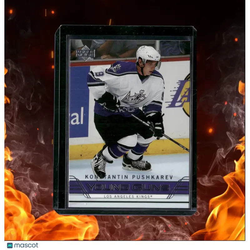 2006-07 Upper Deck Konstantin Pushkarev Young Guns Rookie #217