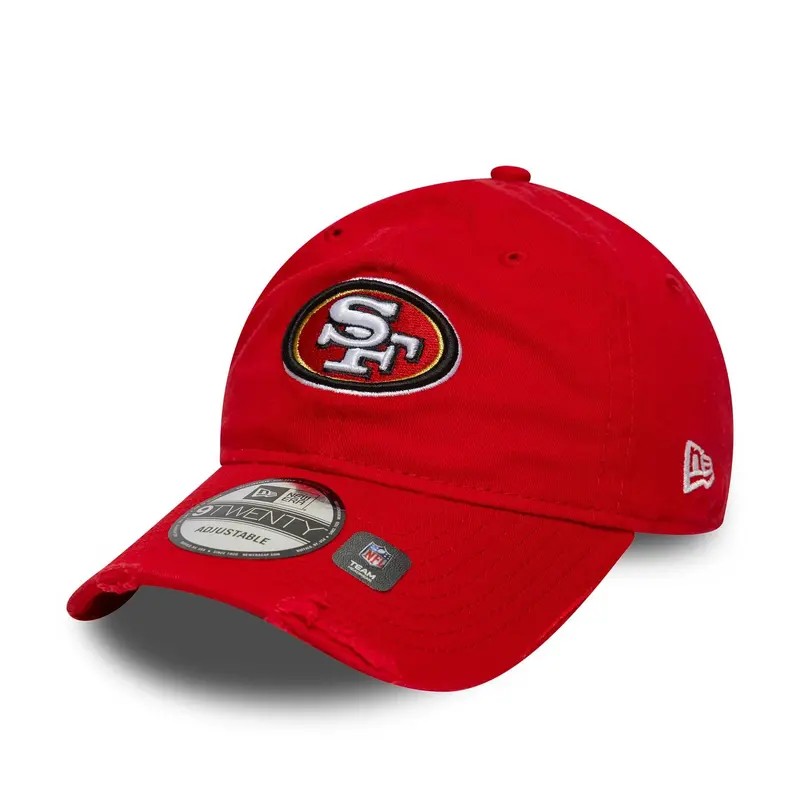 San Francisco 49ers NFL Wash Red 9TWENTY Adjustable Cap