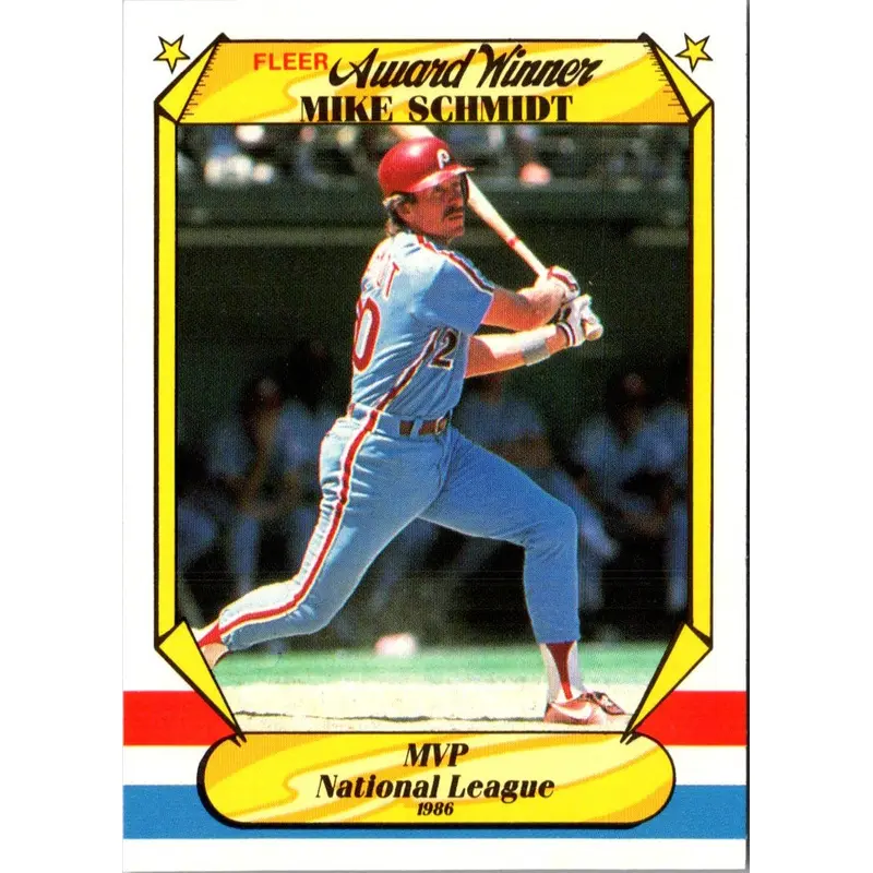 1987 Fleer Mike Schmidt #36