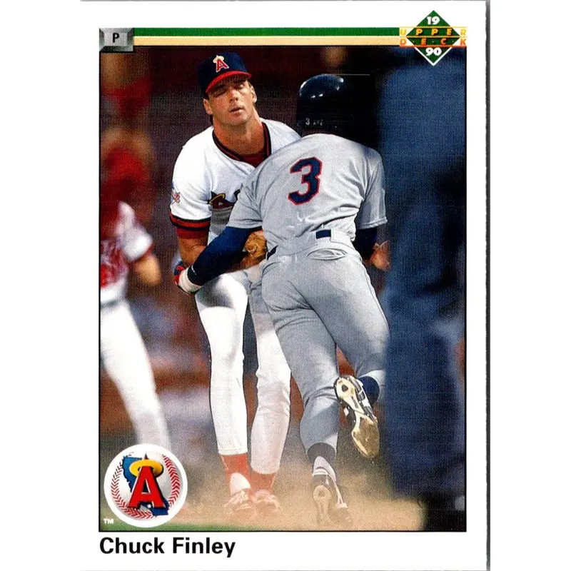 1990 Upper Deck Chuck Finley #667