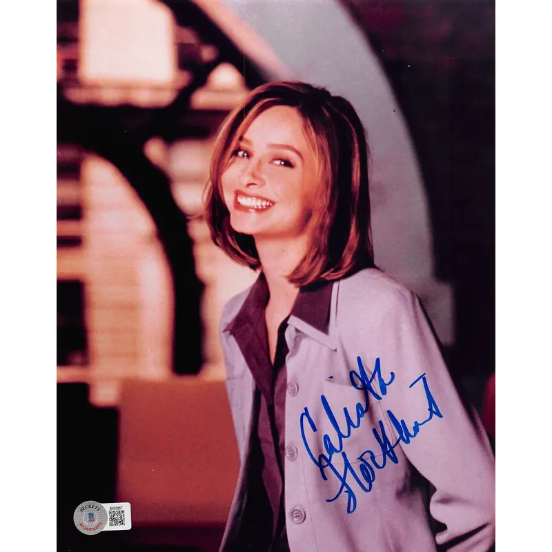 Calista Flockhart Ally McBeal Authentic Signed 8x10 Photo BAS #BK03857