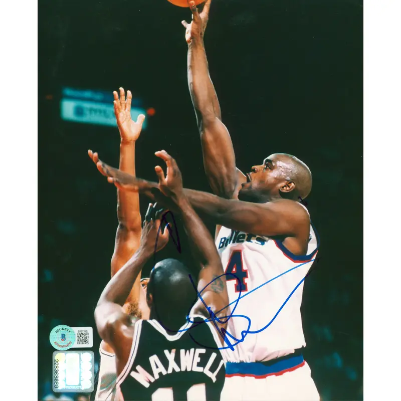 Kings Chris Webber Authentic Signed 8x10 Photo Autographed BAS #BJ67390