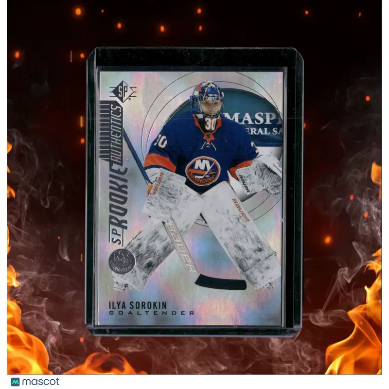 2021-22 Upper Deck SP Ilya Sorokin Sphercicity Rookie #116