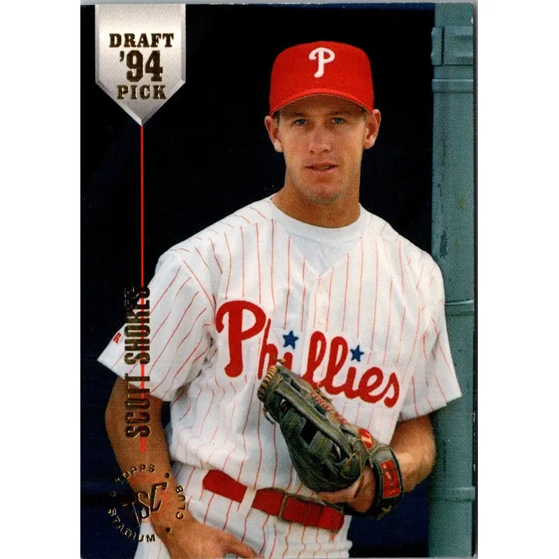 1994 Stadium Club Draft Picks Scott Shores #61