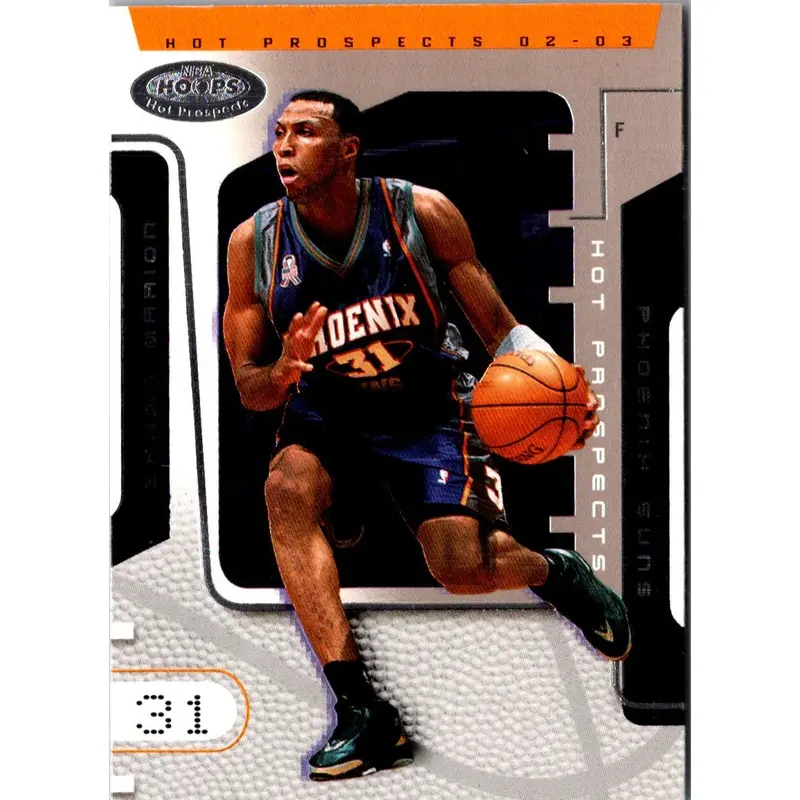 2002 Hoops Hot Prospects Shawn Marion #8