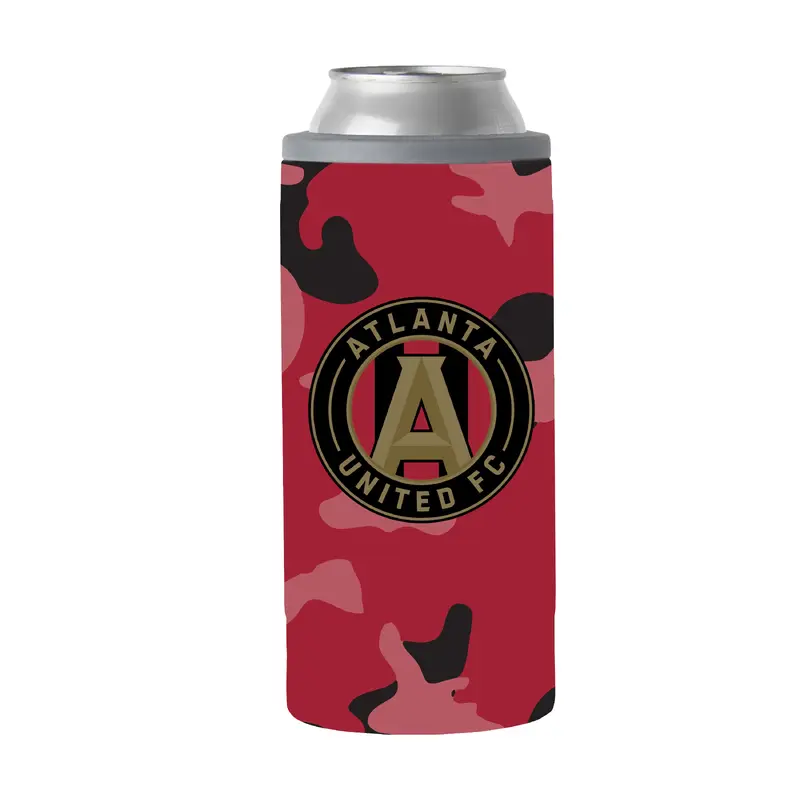 Atlanta United 12oz Camo Slim Can Coolie