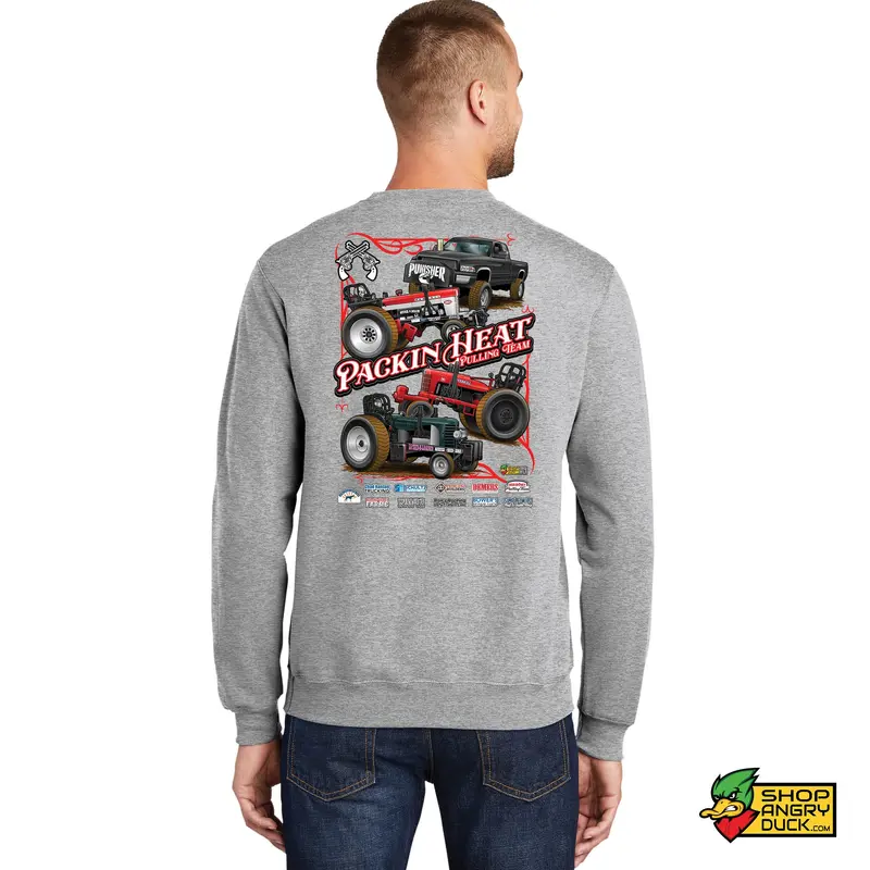Packin Heat Pulling Team Crewneck Sweatshirt