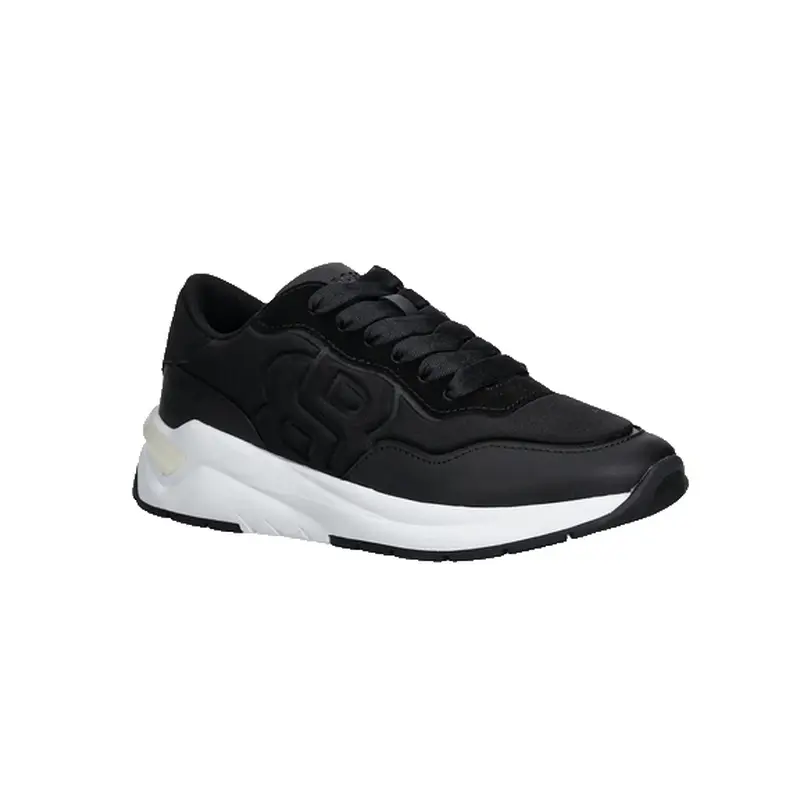 HUGO BOSS WOMENS SNEAKERS BLACK SKYLAR RUNN LYSD 50547983001