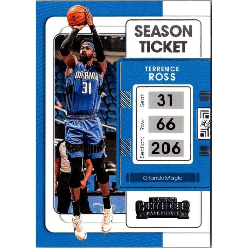 2021 Panini Contenders Ticket Terrence Ross #47