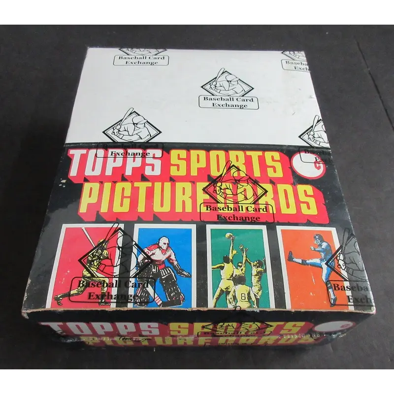 1986 Topps Football Unopened Rack Box (BBCE) (A14118)
