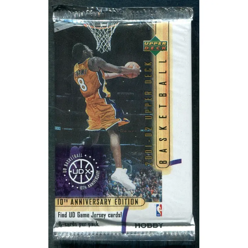 2001/02 Upper Deck Basketball Unopened Pack (Hobby) (8)