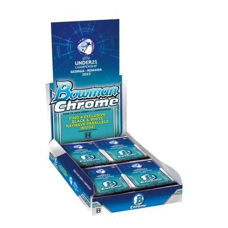 2022 Bowman Chrome Road to UEFA Under-21 European Championship Soccer Hobby Lite Box