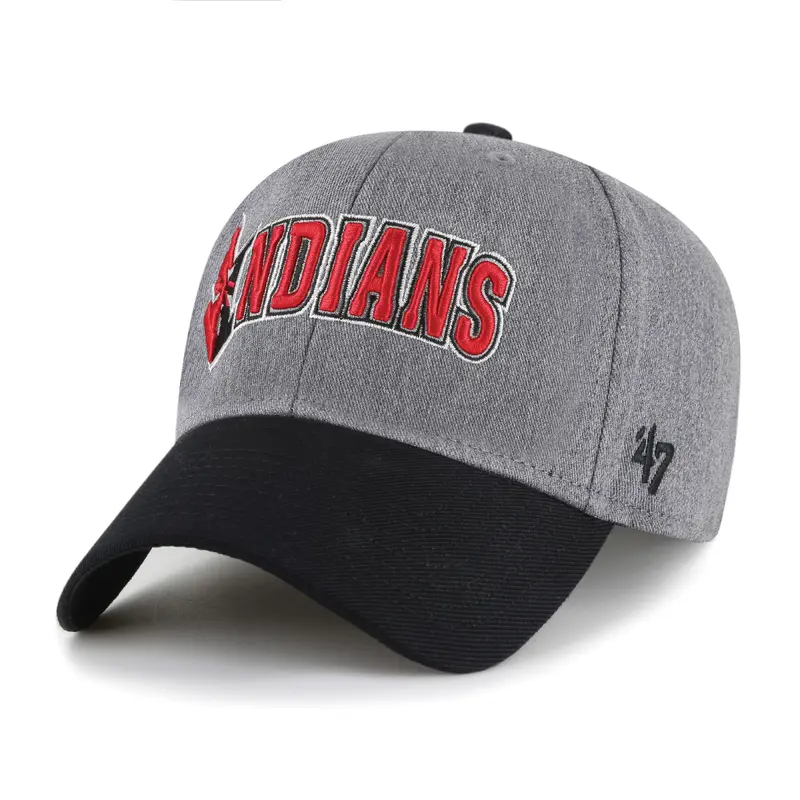 Indianapolis Indians '47 Adult Granite Wordmark Script Adjustable MVP Snapback Cap