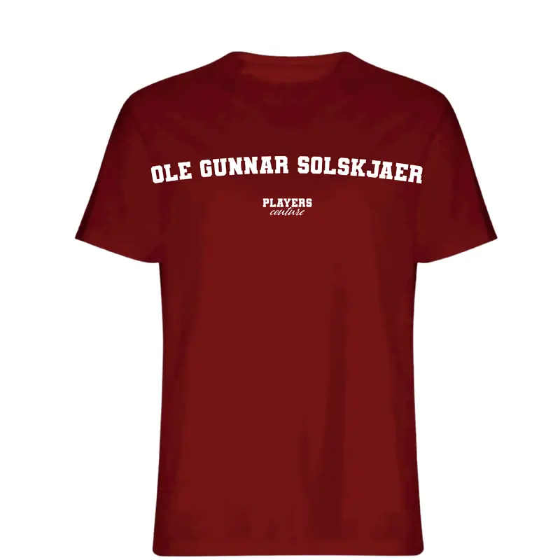 Ole Gunnar Solskjaer Players Couture Mens T-Shirt