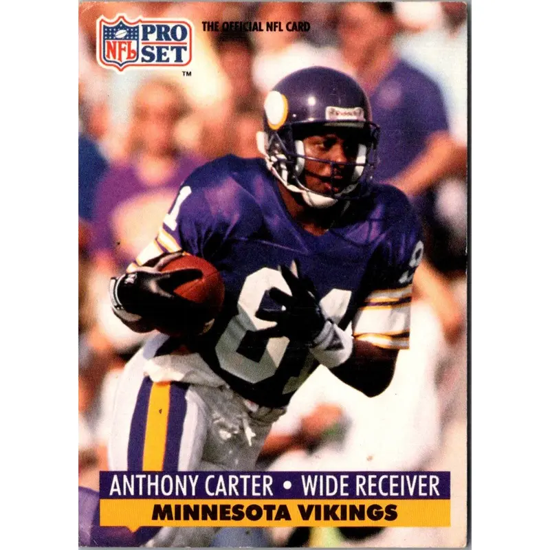 1991 Pro Set Anthony Carter #569