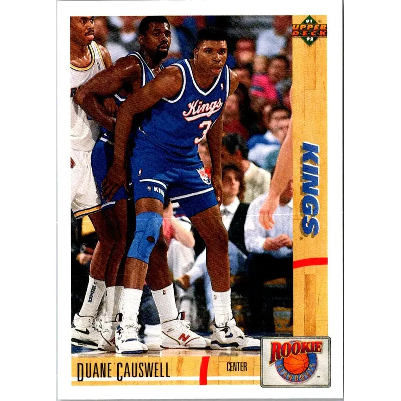 1991 Upper Deck Rookie Standouts Duane Causwell #R11