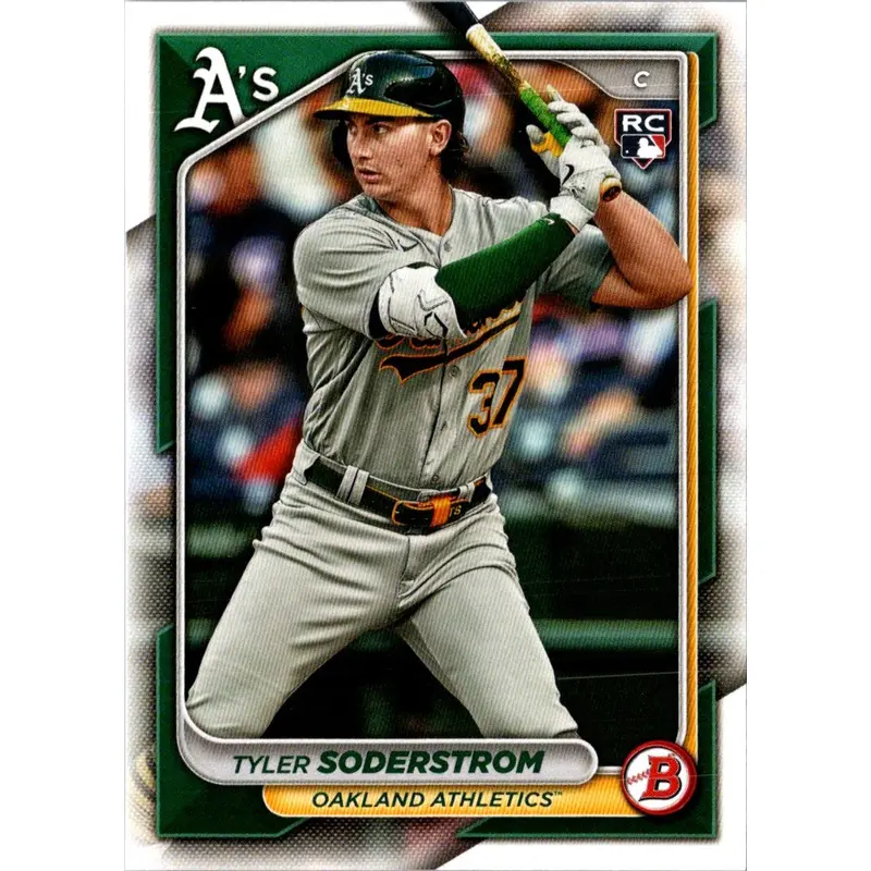2024 Bowman Green Pattern Tyler Soderstrom #15
