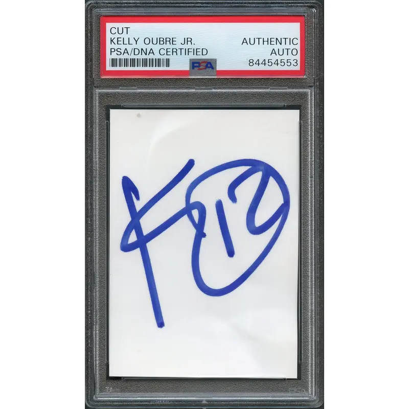 Kelly Oubre Jr. Signed Cut PSA/DNA Slabbed Autographed Phoenix Suns