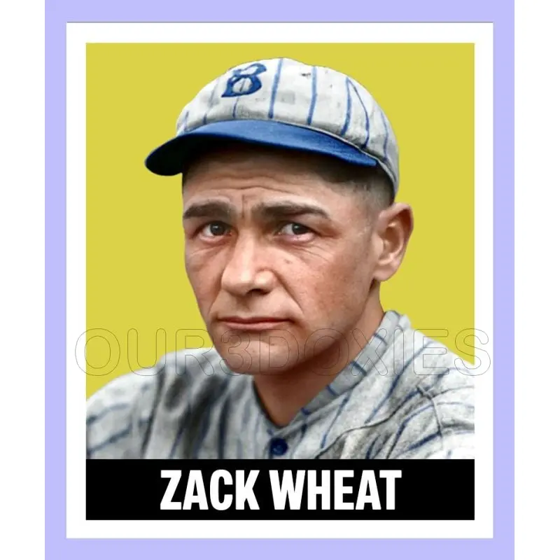 Zach Wheat 1948 Leaf Custom Card - 3992