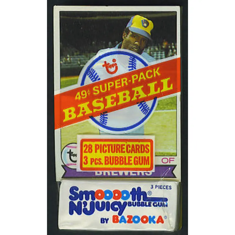 1979 Topps Baseball Unopened Super Cello Pack