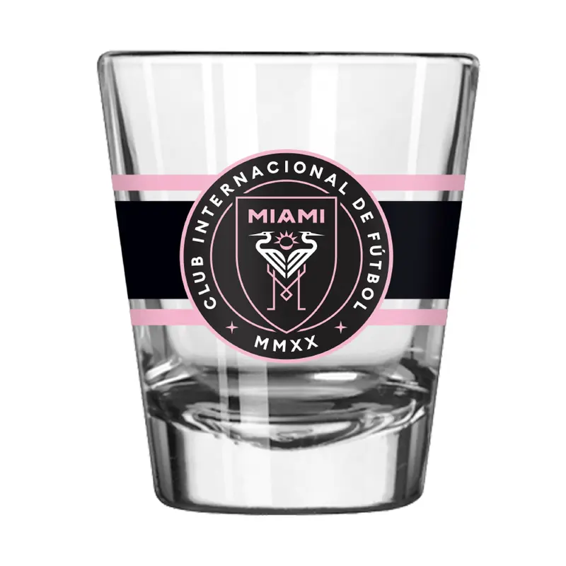 Inter Miami FC 2oz Stripe Shot Glass