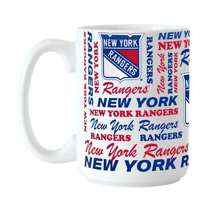 NY Rangers 15oz Spirit Sublimated Mug