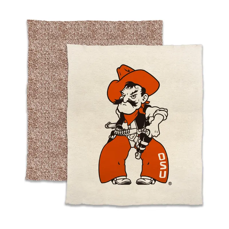 OK State Full Color Luxe Dreams Throw