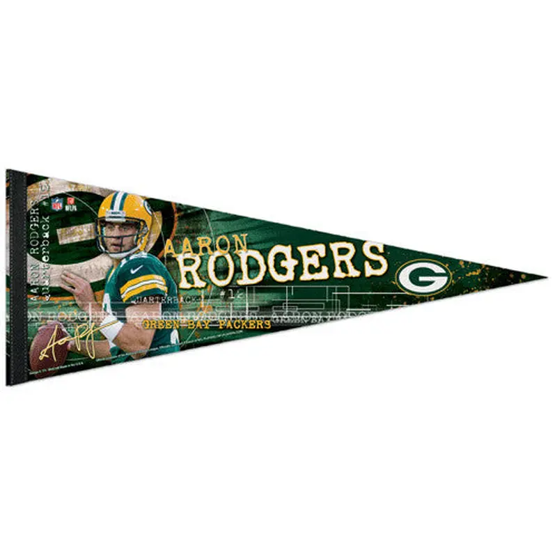 Aaron Rodgers "Signature" Premium Felt Collector's Pennant - Wincraft Inc.