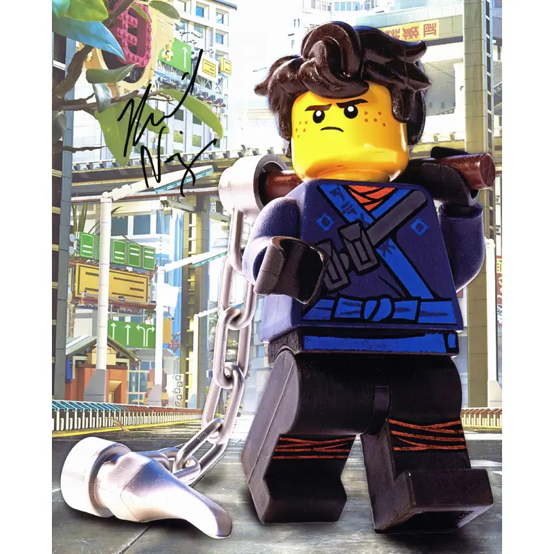 Kumail Nanjiani The Lego Ninjago Movie Authentic Signed 8x10 Photo BAS #D05945