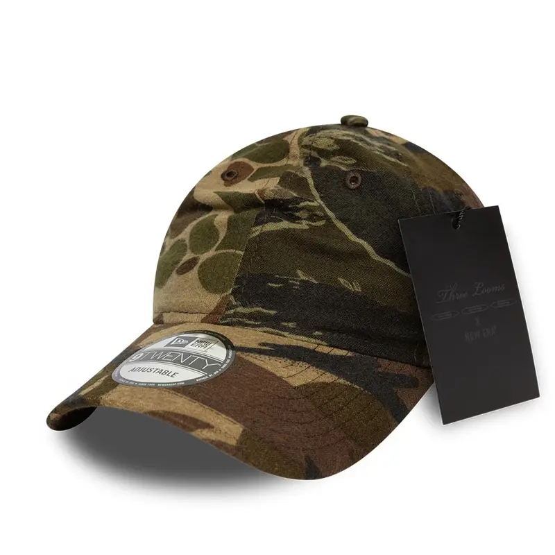 Three Looms x New Era Woodland Camo 9TWENTY Adjustable Cap
