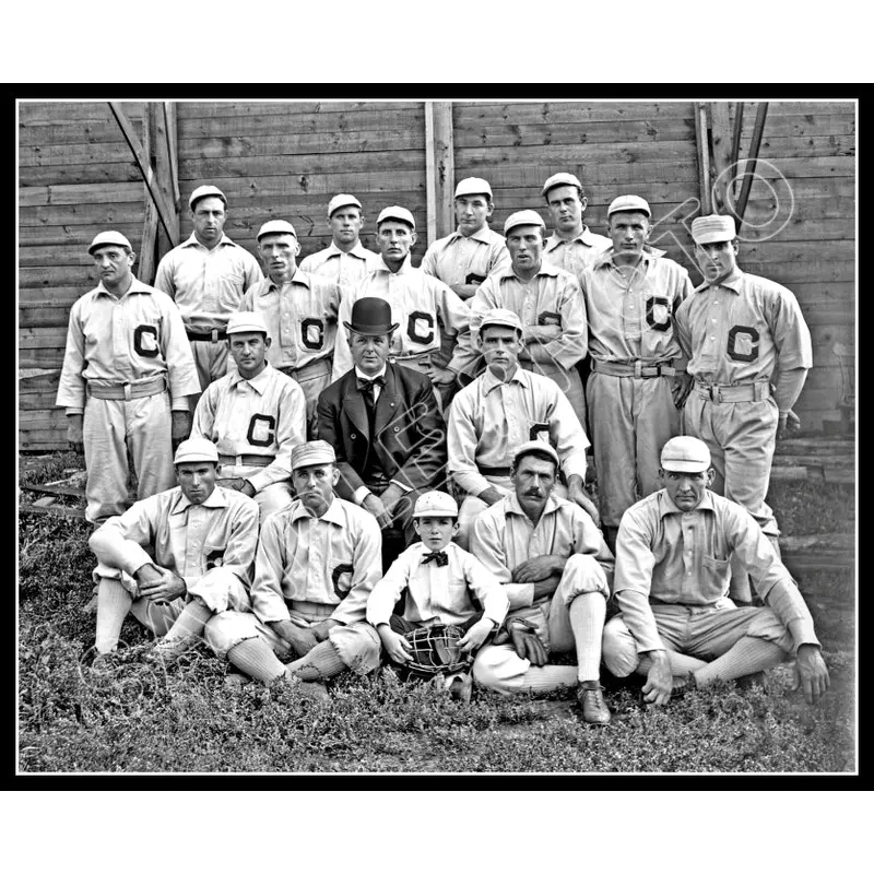 1901 Chicago White Sox 8X10 Photo - Griffith Comiskey - 1150