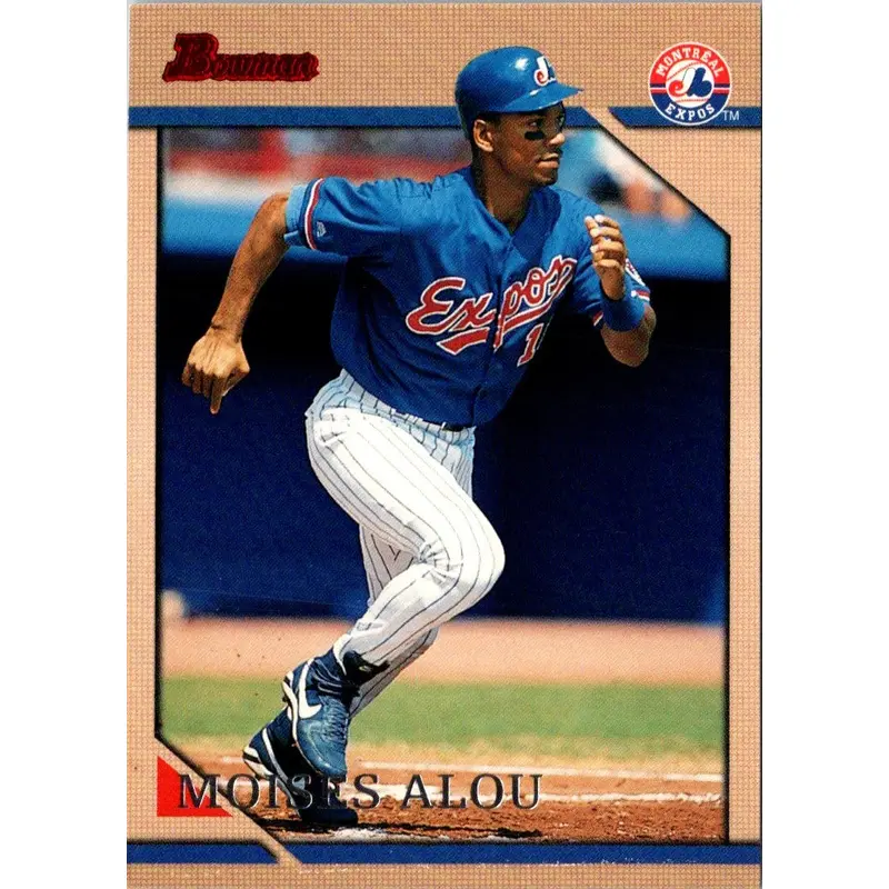 1999 Bowman Chrome Gold Moises Alou #8