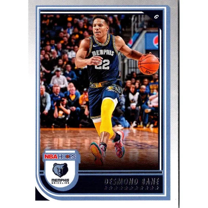 2022 Hoops Blue Desmond Bane #134